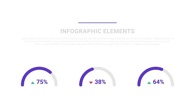 Creatieve vector cirkeldiagrammen analytics infographic elementen voor zaken met pictogrammen en opties