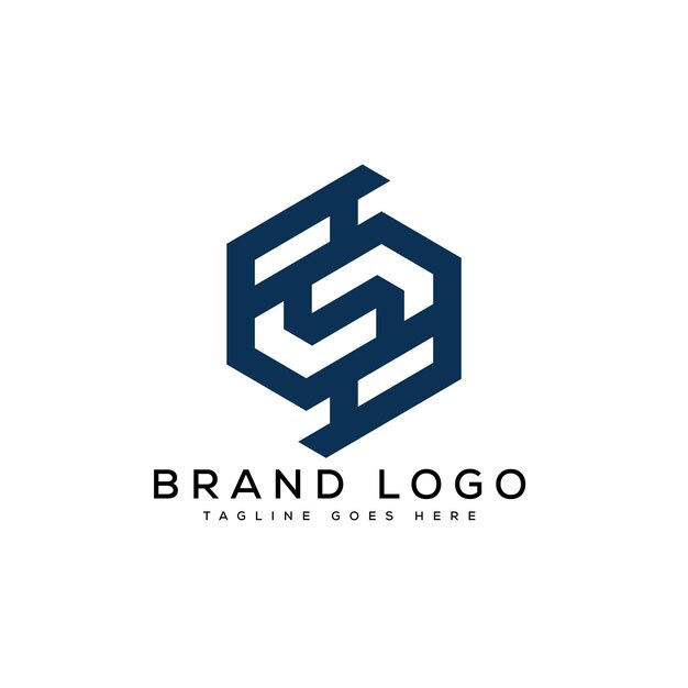 Creatieve vectorlogos met de letter S