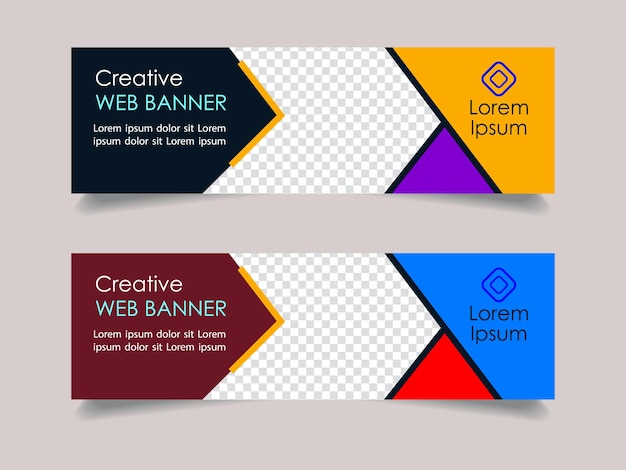 Creatieve zakelijke marketing social media banner post sjabloon promotionele banner