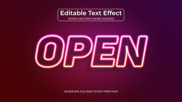 Creative 3d text spicy, editable style effect template