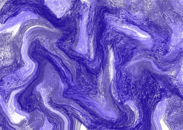 Creative abstract fluid art with liquid marble effect