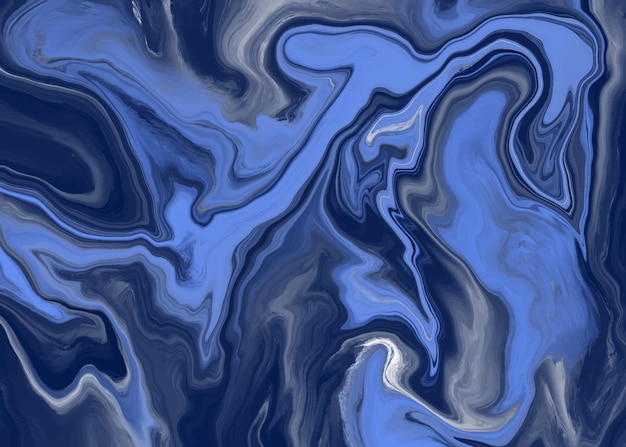 Vector creative abstract fluid art with liquid marble effect