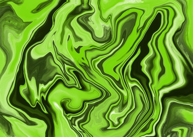 Vector creative abstract fluid art with liquid marble effect