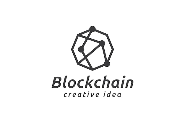 Creative Abstract Shape Concept Logo Design Template