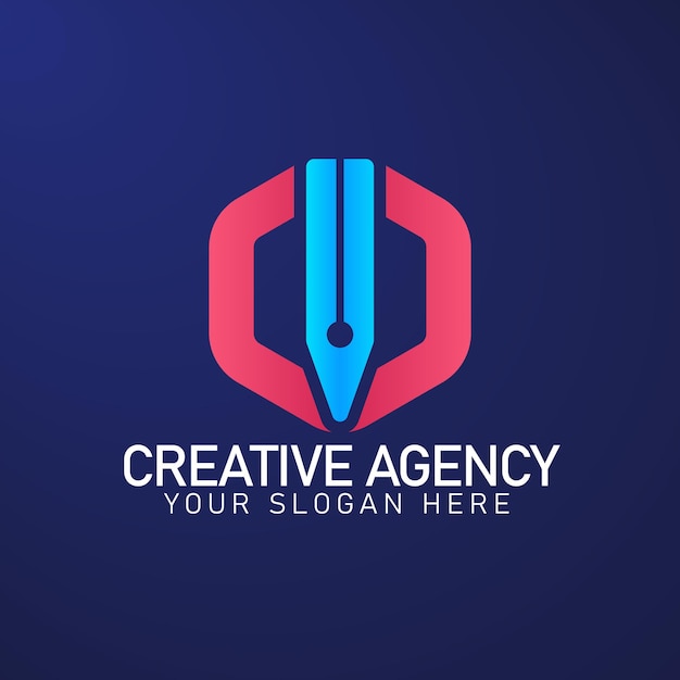 creative agency logo simple design