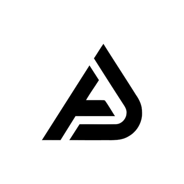 Creative AJ logo design