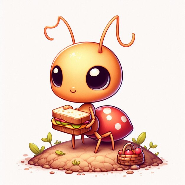 Vector creative ant