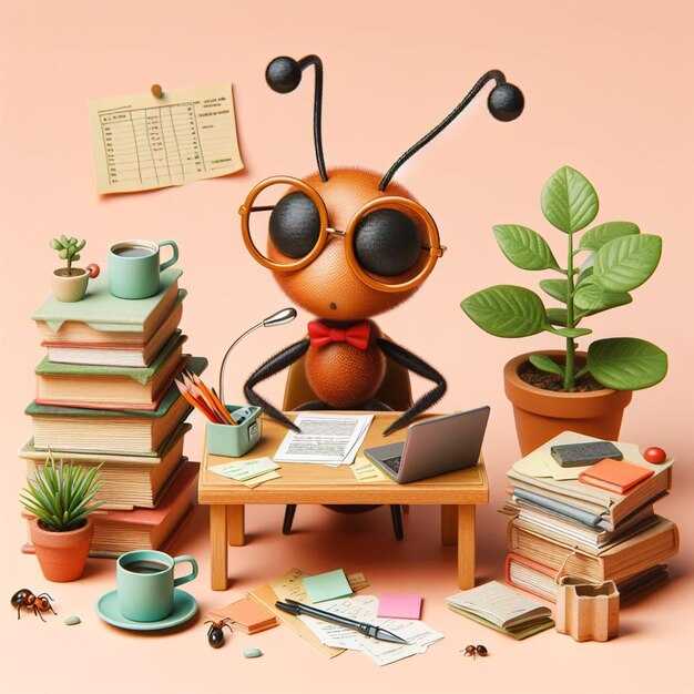 Vector creative ant