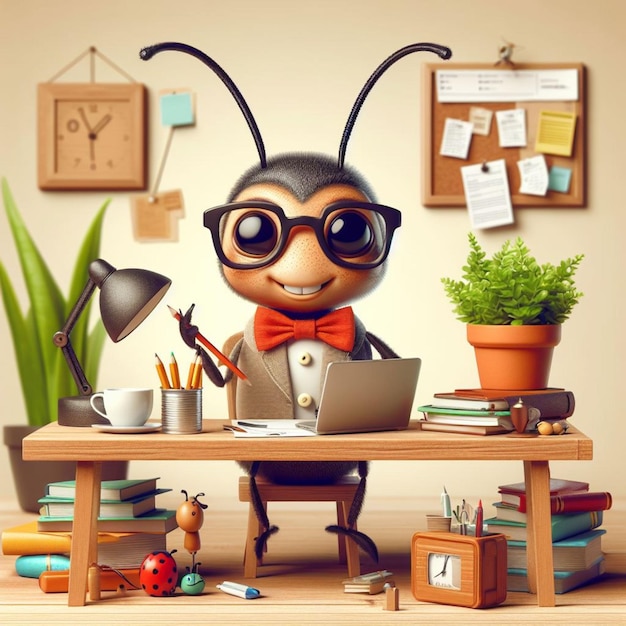 Vector creative ant