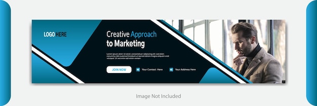 Creative approach to marketing LinkedIn cover