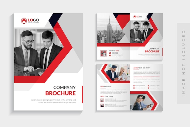 Modello di brochure bifold creativo