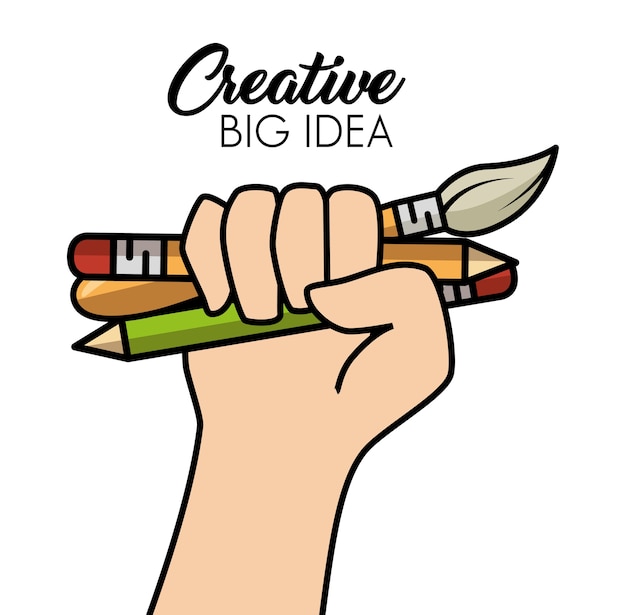 Creative big idea icons