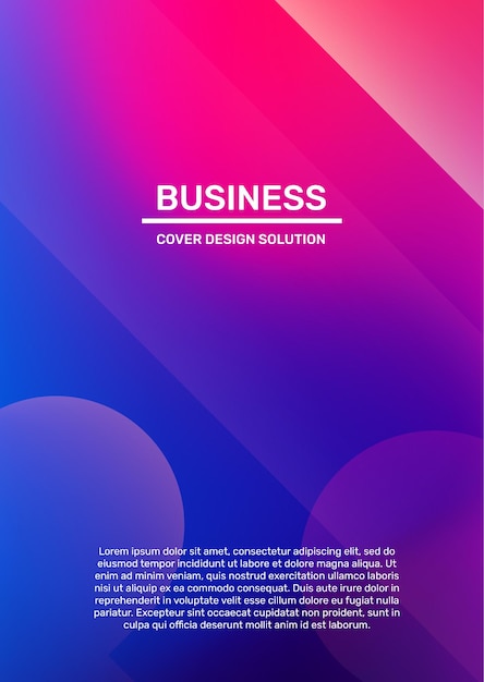  creative bright pink and purple illustration with bokeh and header