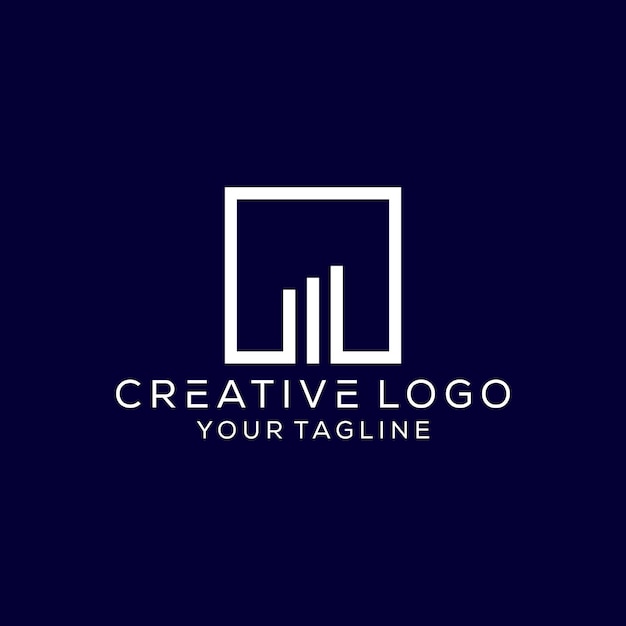 Creative building logo vector