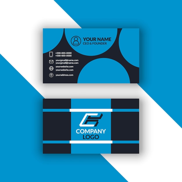 Creative buisness card design template