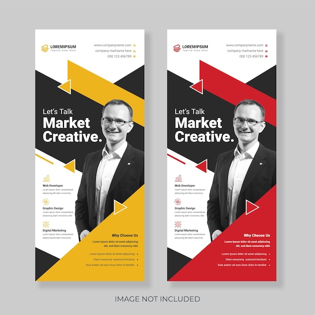 Creative Business Agency Roll Up Banner Design Digital Marketing Agency Rollup Banner