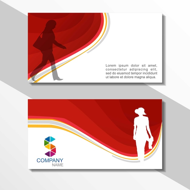 Creative business card and Business logo template for Manager, Employee, Doctor, Business Man