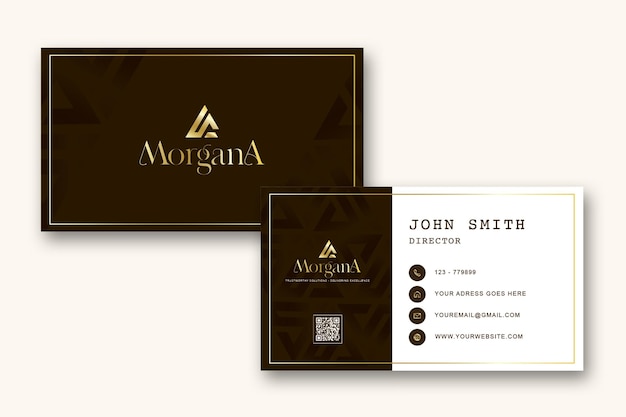 Creative business card design template
