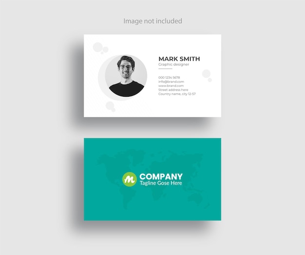 Creative business card design template