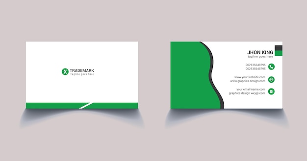 Vector creative business card design template