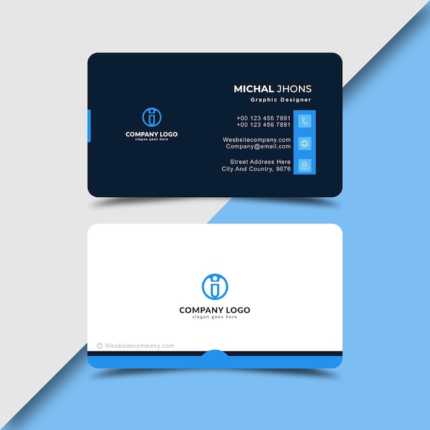 creative business card design template