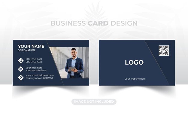 Creative business card design template