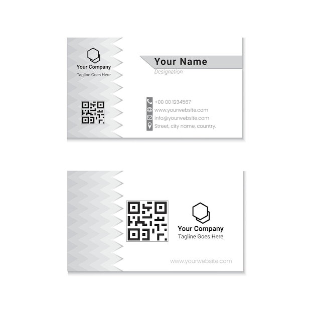 Vector creative business card design vector