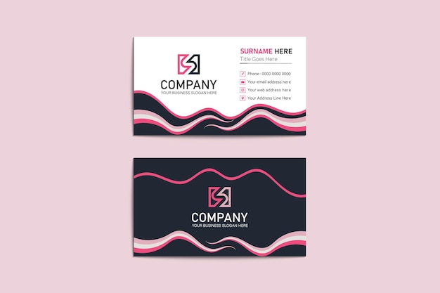 Vector creative business card design for your business