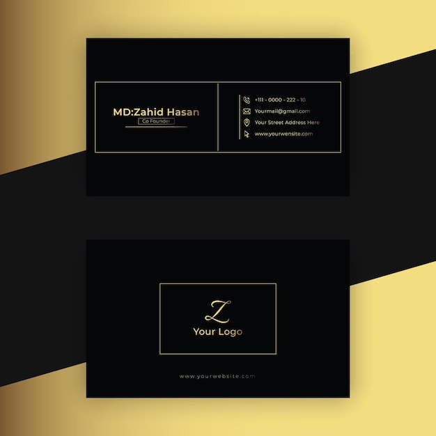 Creative Business Card Template Design Creative Card Design