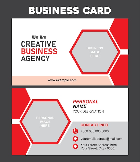 Creative Business Card Template Design for You