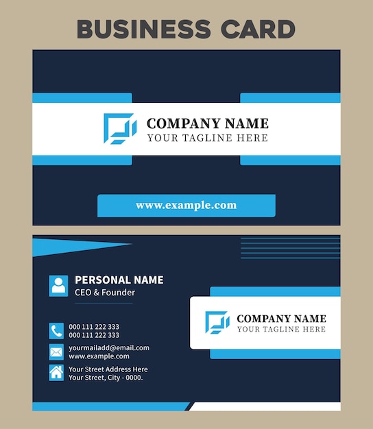 Creative Business Card Template Design for You