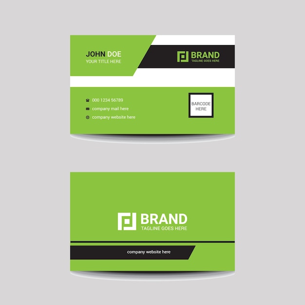Creative Business Card Template design