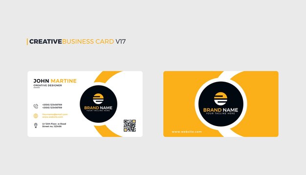 Creative Business Card Template v17