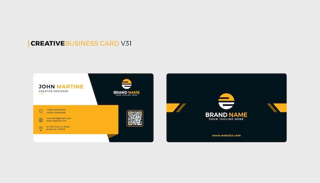 Creative business card template v31