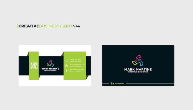 Creative Business Card Template v44