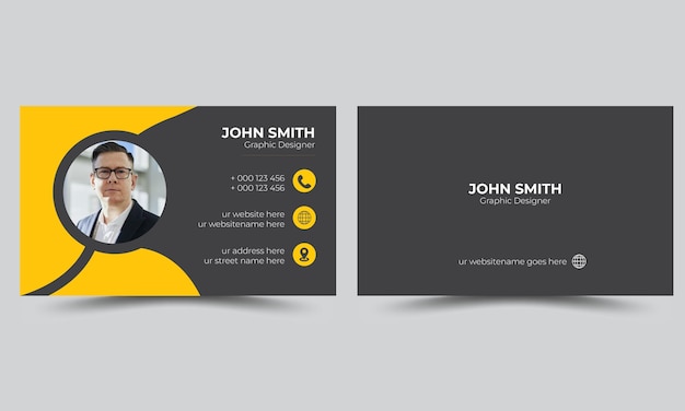 Creative business card template