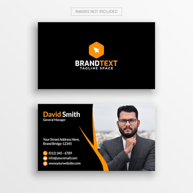 Creative business card template