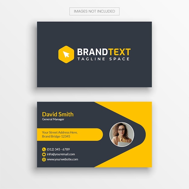 Creative business card template