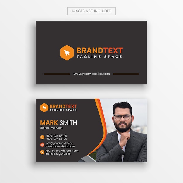 Creative business card template