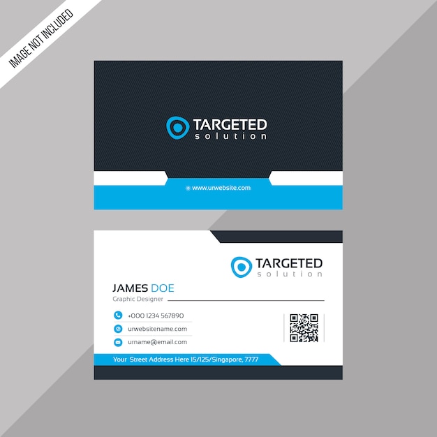 Vector creative business card
