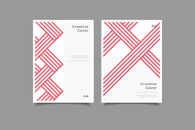 Creative business cover collection