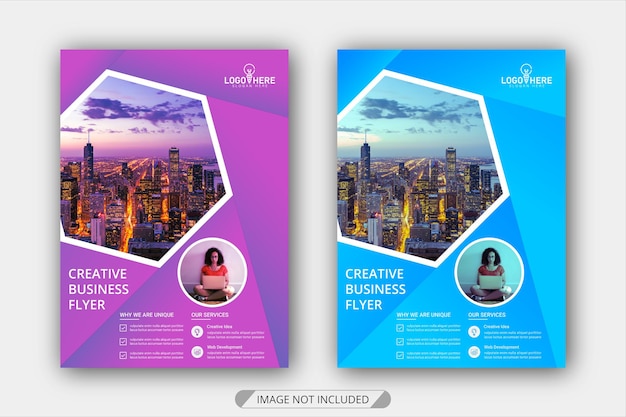 Creative business flayer template