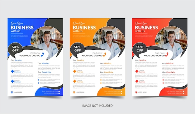 CREATIVE BUSINESS FLYER DESIGN TEMPLATE