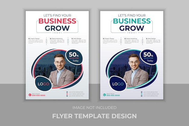 Creative business flyer designs template to Engage Your Audience broacher poster design