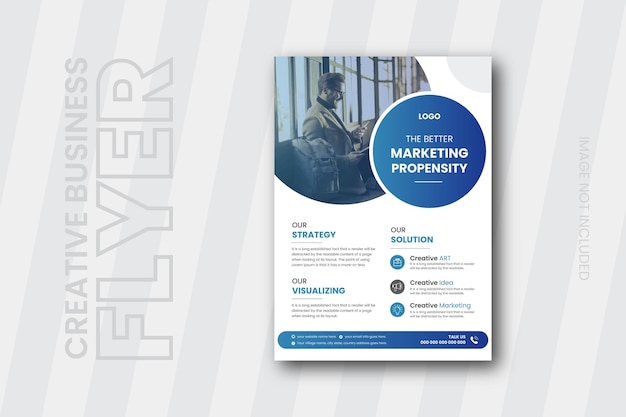 Creative Business Flyer Template Design
