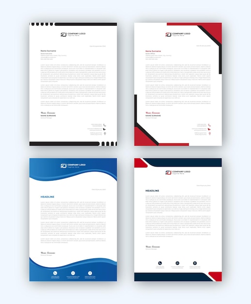 Creative business flyer template in modern design