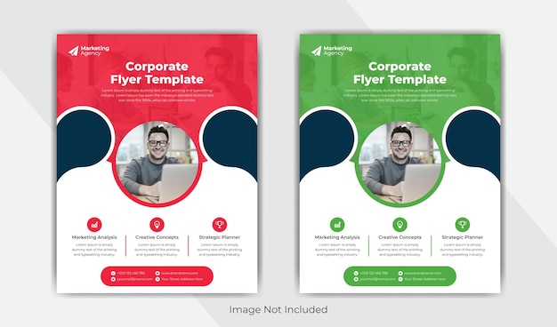 Creative business flyer template