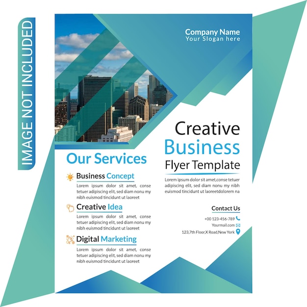 Creative business flyer templates