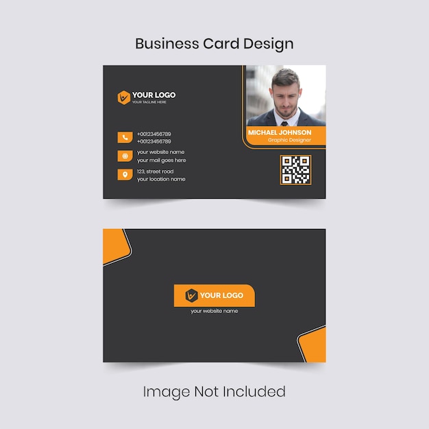 The creative business identity template design