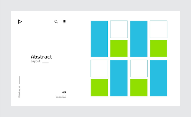 creative business landing page template design
